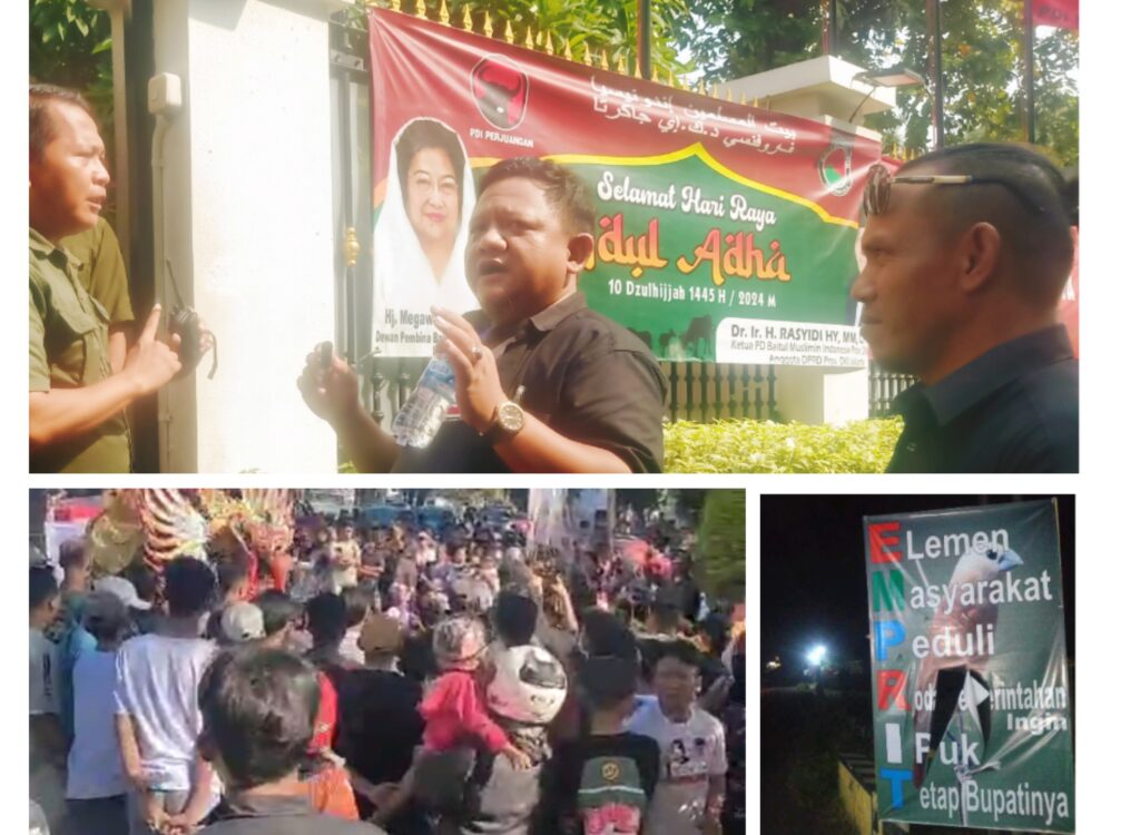 Baliho Pendukung Ipuk Robek dan Hancur, Apa Berkaitan dengan Demo? Simak Beritanya