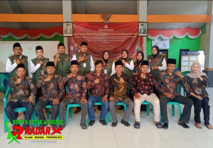 PPS Desa Durbuk, Gelar Pelantikan dan Bimtek Pada Pantarlih Terpilih