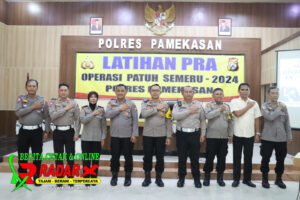 Demi Mencapai Target dan Sasaran, Polres Pamekasan Gelar Pelatihan