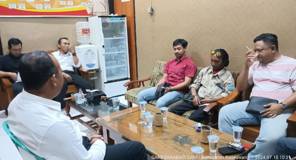 Datangi Polresta Banyuwangi, IWB Sampaikan Demo diundur Lantaran Hendak ke Jakarta 