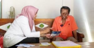 Tim PKRS RSUD dr Iskak Kunjungi Pasien PPOK di Gondang