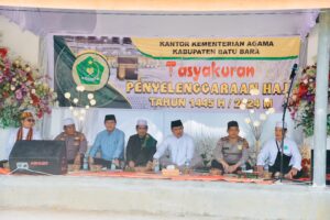 Tasyakuran Penyelenggaraan Haji Tahun 1445 H: Pj. Bupati Batu Bara Berikan Bantuan Sosial