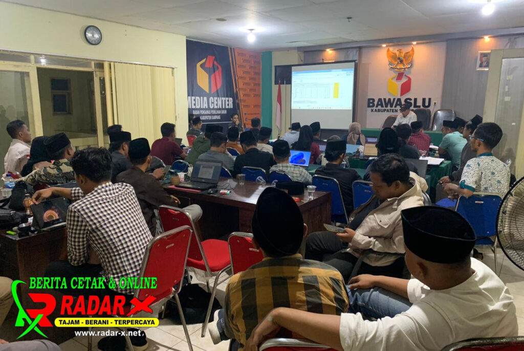 Gelar Rapat Koordinasi, 14 Panwascam Kecamatan Siap Luncurkan Sarper