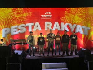 TRS Gelar Pesta Rakyat: Meriahkan Ulang Tahun ke-2 dengan Dukungan Komunitas Motor Roda Tiga
