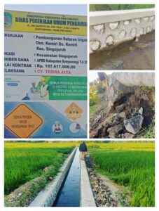 Buruknya Pekerjaan Oknum Rekanan, Anggaran Ratusan Juta Terlihat Tanpa Galian Pondasi