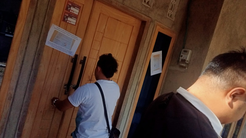 Di Duga Tipu Uang Ratusan Juta, Rumah Warga Desa Gunung Malang Di Gembok