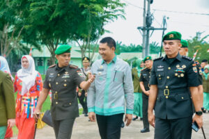 Pj. Bupati Batu Bara Hadiri Serah Terima Jabatan Danyonif 126/KC