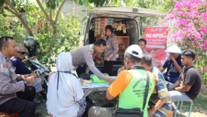 Cooling System Wujudkan Pilkada 2024 Damai, Polres Madiun Kota Gelar Gas Kopling