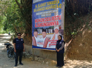 APK Jimad Sakteh Melanggar, Ditegur Panwas Kedungdung Sampang Langsung Dipindah
