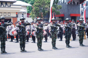 Polri Gladi Bersih Apel Gelar Pasukan Pengamanan Pelantikan Presiden