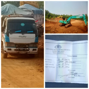 Aneh, Pengambilan Tanah Merah Ilegal  Di Stop , Pelaku Yang Terlibat Lolos Dari Jerat  Hukum, Ada Apa?