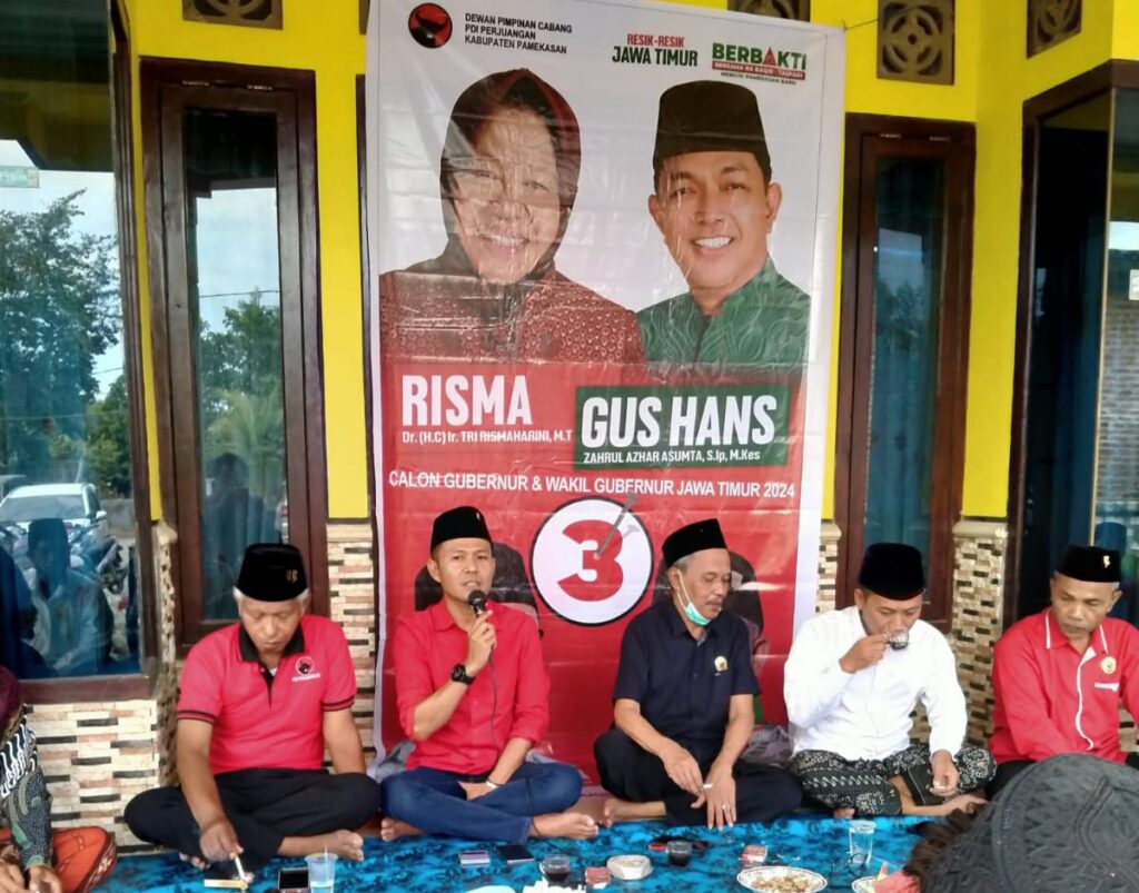 Bersama Anak Ranting, PAC PDI Proppo Siap Menangkan Paslon Ber Bakti