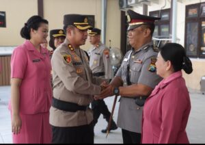 Kapolsek Omben Purna Tugas, Begini Pesan Kapolres Sampang