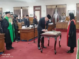 Rapat Paripurna DPRD Tulungagung, Pelantikan Ketua DPRD Tulungagung