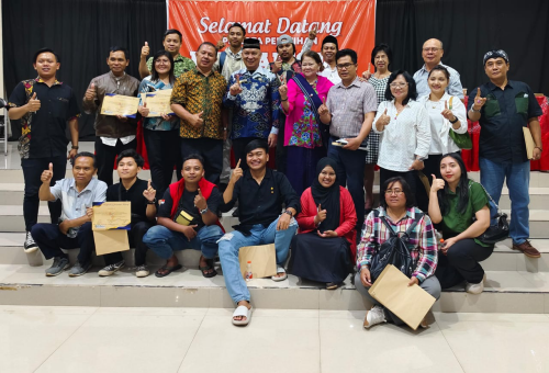 Seorang Difable Tunarungu Ikuti Diklat Jurnalistik Warga PPWI