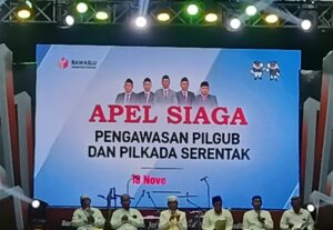 Ciptakan Pilkada Damai dan Lancar, Bawaslu Kabupaten Sampang Gelar Istighosah dan Apel Siaga