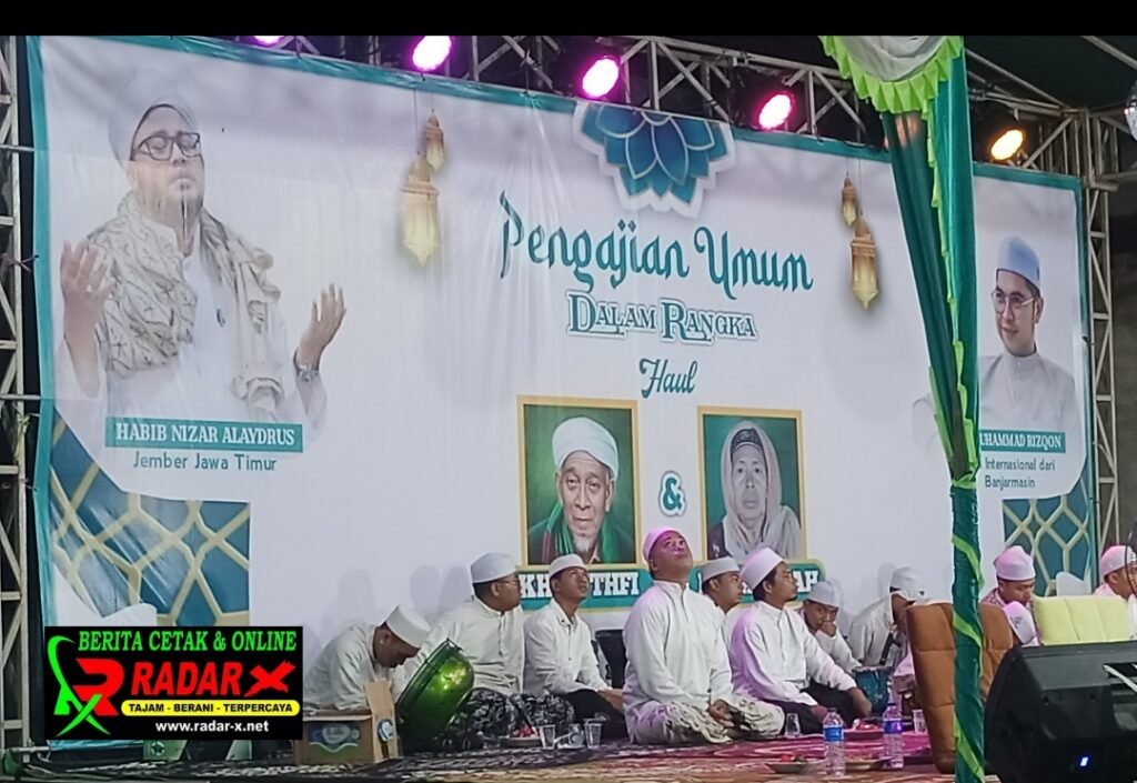 Dihadiri Ribuan Ummat Muslim, Haul Almarhum KH. Lutfi Berjalan Khitmad