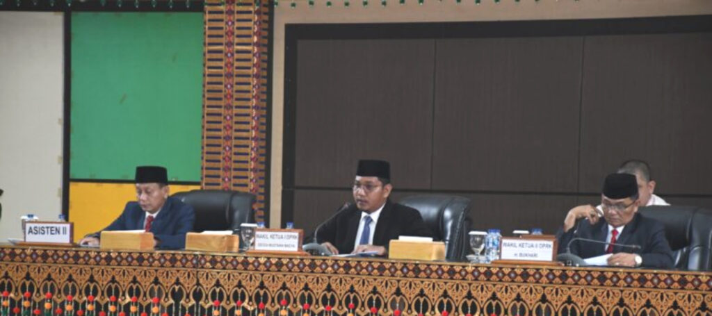 DPRK Aceh Tenggara Gelar Rapat Paripurna LPPD tahun 2023