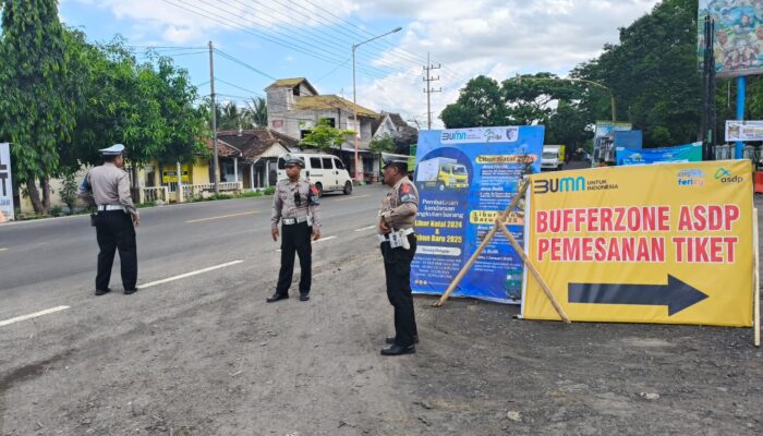 Operasi Lilin Semeru 2024,Polresta Banyuwangi Lakukan Pembatasan Angkutan Barang, Pelabuhan Ketapang Lancar