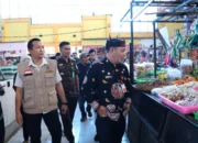 Jelang Nataru Satgas Pangan Polres Malang dan Forkopimda Sidak Pasar Pantau Stabilitas Harga Pangan