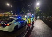 Gelar Patroli rutin antisipasi balap liar di wilayah hukum Polres Bondowoso