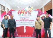 Pemkab Murung Raya Melalui Diskominfo SP, Hadir Gala Dinner Hari Pers Nasional 2025 di Banjarmasin