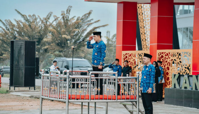 Upacara HKN, Pj. Bupati Heri Wahyudi Sampaikan Salam Perpisahan