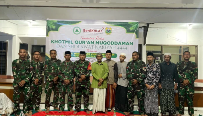 Pengajian TMMD Kodim 0822: Doa Bersama untuk Desa Sejahtera