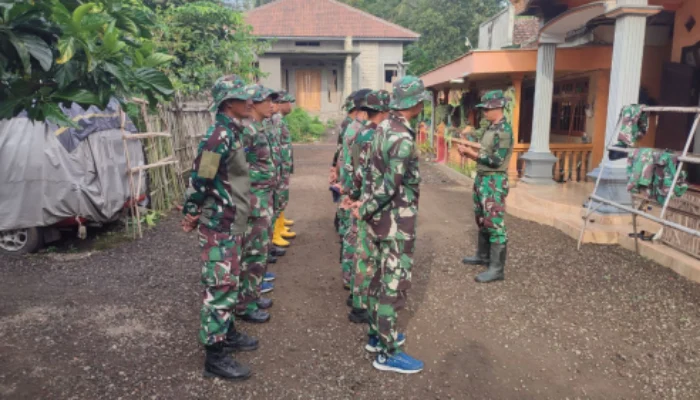 Apel Pagi: Disiplin dan Kesiapan Mutlak Satgas TMMD Ke-123 Kodim 0822 Bondowoso