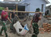 Satgas TMMD Kodim 0822 Manfaatkan Karung Bekas untuk Percepat Pekerjaan