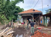 Progres TMMD ke-123 Kodim 0822: Pembangunan Mushollah di Trotosari Capai 65%