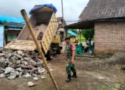 Distribusi Material Digenjot, TMMD Ke-123 Kodim 0822 Bondowoso Pacu Pembangunan