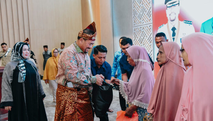 Pemkab Batu Bara Gelar Pelepasan Purna Bhakti Pj. Bupati Serta Penyambutan Bupati dan Wabup Batu Bara