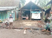 Satgas TMMD 123 Bondowoso Pasang Pondasi Rumah, Pak Yusuf Bersyukur