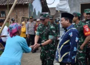 Kunjungan Wasev TMMD Mayjen TNI Candra Wijaya Mendapat Sambutan Hangat Masyarakat