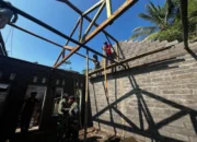 Puluhan Tahun Tidur Beralas Tanah, Rumah P. Marwah Di Rehab Satgas TMMD Kodim 0822