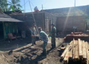 Kebersamaan TNI dan Warga Sukseskan Rutilahu TMMD Ke-123