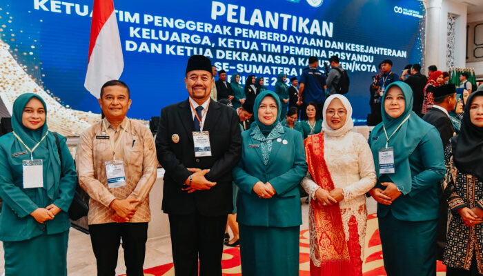 Ketua TP PKK Batu Bara Ny. Henny Resmi Dilantik oleh Ketua TP PKK Sumut