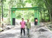 Gapura Bikin Melongo! Desa Gunosari Kini Punya Gerbang Spektakuler Berkat TMMD KE-123