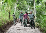 Warga Mulai Rasakan Manfaat Jalan Paving TMMD 123 Bondowoso