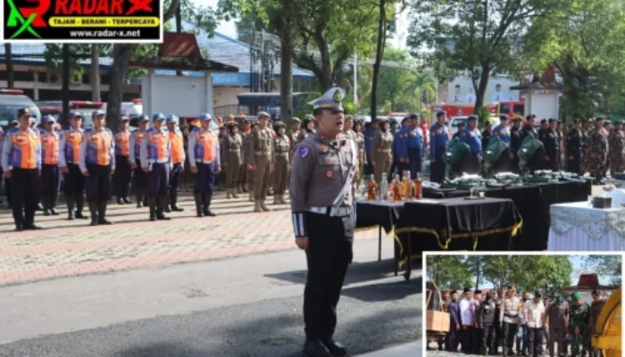 Polres Tulungagung Musnahkan 3.512 Botol Miras dan 407 Knalpot Brong