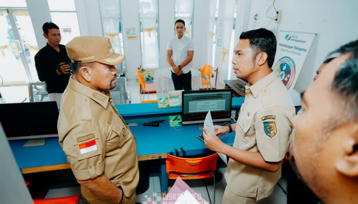Tingkatkan Pelayanan, Bupati Batu Bara Sidak ke Kantor Dinas Penanaman Modal dan PTSP