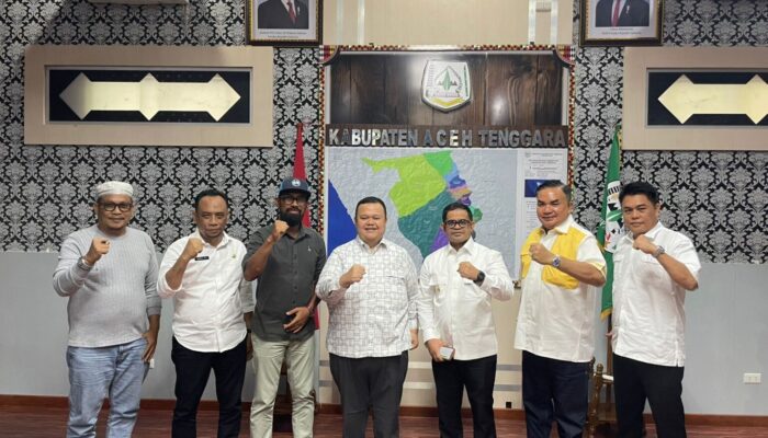 Bupati Terpilih Bersama Pemkab Agara Lakukan Koordinasi Dampak Banjir Leuser Dengan Dinas PUPR Aceh