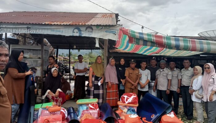 Korban Kebakaran di Agara, Terima Bantuan Masa Panik