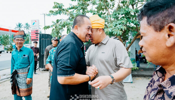 Open House Wakil Bupati Batu Bara, Masyarakat Sambut Antusias