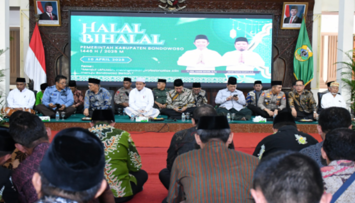 Bupati Bondowoso Gelar Halal Bihalal: Merajut Ukhuwah Menuju Bondowoso Berkah