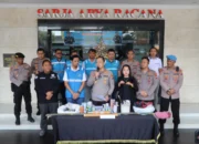 Operasi Lebaran 2025: Polres Tulungagung Sita 39 Balon Udara Tanpa Awak