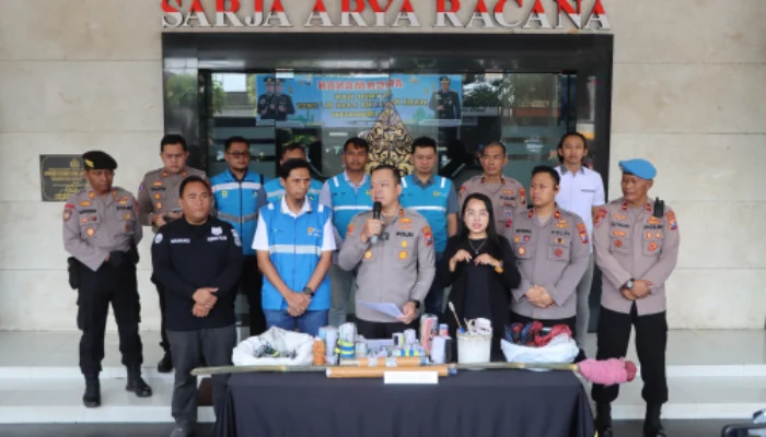 Operasi Lebaran 2025: Polres Tulungagung Sita 39 Balon Udara Tanpa Awak