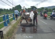 Pembenahan Jalan Di Ruas Jalan Campurdarat – Sodo