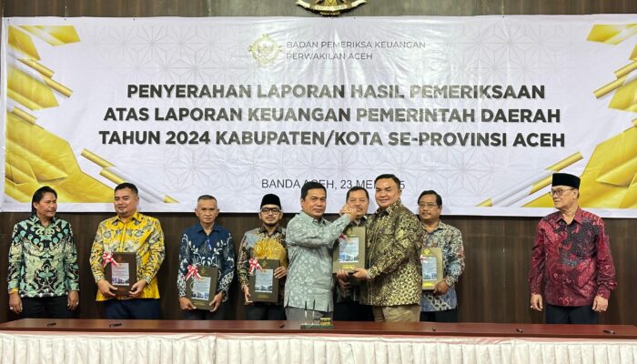 Pemkab Aceh Tenggara Terima WTP Ke-9 Dari BPK RI